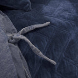 Indigo Queen 100% Cotton 300 Thread Count Dry Clean Only Down Alternative Comforter - Homeroots - Flyclothing LLC