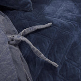 Indigo Queen 100% Cotton 300 Thread Count Dry Clean Only Down Alternative Comforter - Homeroots