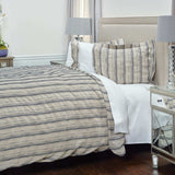 Natural King Linen 300 Thread Count Dry Clean Only Duvet Cover - Homeroots - Flyclothing LLC