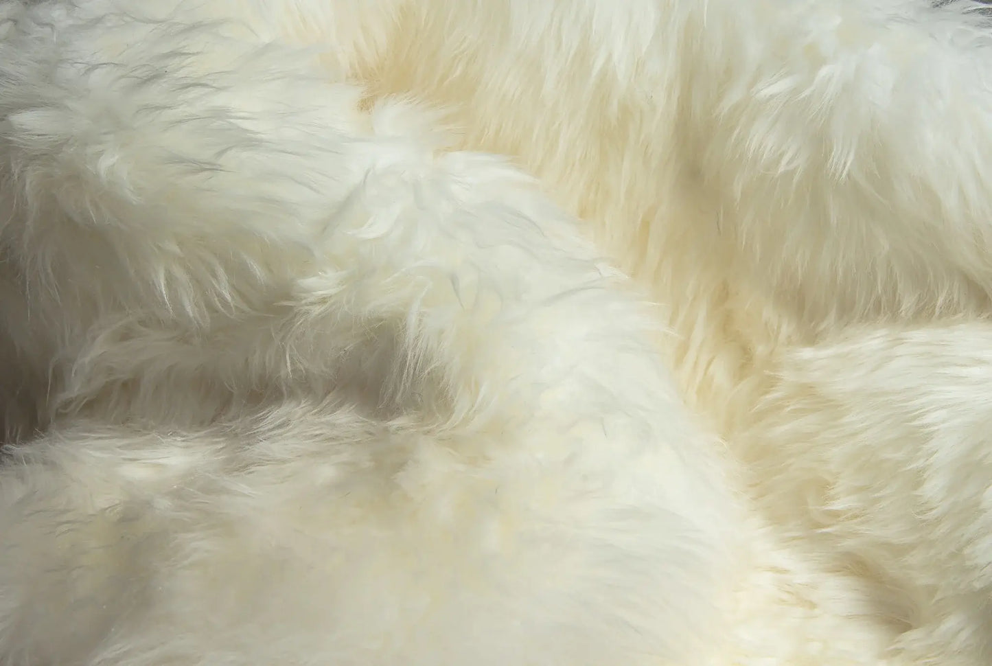 2' X 6' Ivory Wool Sheepskin Handmade Area Rug - Homeroots - Flyclothing LLC