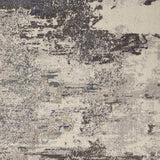 4' X 6' Ivory And Grey Abstract Power Loom Non Skid Area Rug - Homeroots - Flyclothing LLC