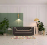 2' X 6' Pink Abstract Power Loom Distressed Non Skid Area Rug - Homeroots - Flyclothing LLC