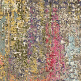 2' X 6' Sunset Abstract Power Loom Non Skid Area Rug - Homeroots - Flyclothing LLC