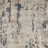2' X 4' Beige And Grey Abstract Power Loom Non Skid Area Rug - Homeroots - Flyclothing LLC