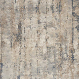 4' X 6' Beige And Grey Abstract Power Loom Non Skid Area Rug - Homeroots - Flyclothing LLC