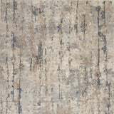 5' X 7' Beige And Grey Abstract Power Loom Non Skid Area Rug - Homeroots - Flyclothing LLC