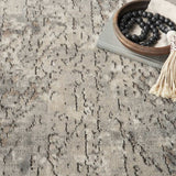 4' X 6' Beige And Grey Abstract Power Loom Non Skid Area Rug - Homeroots - Flyclothing LLC