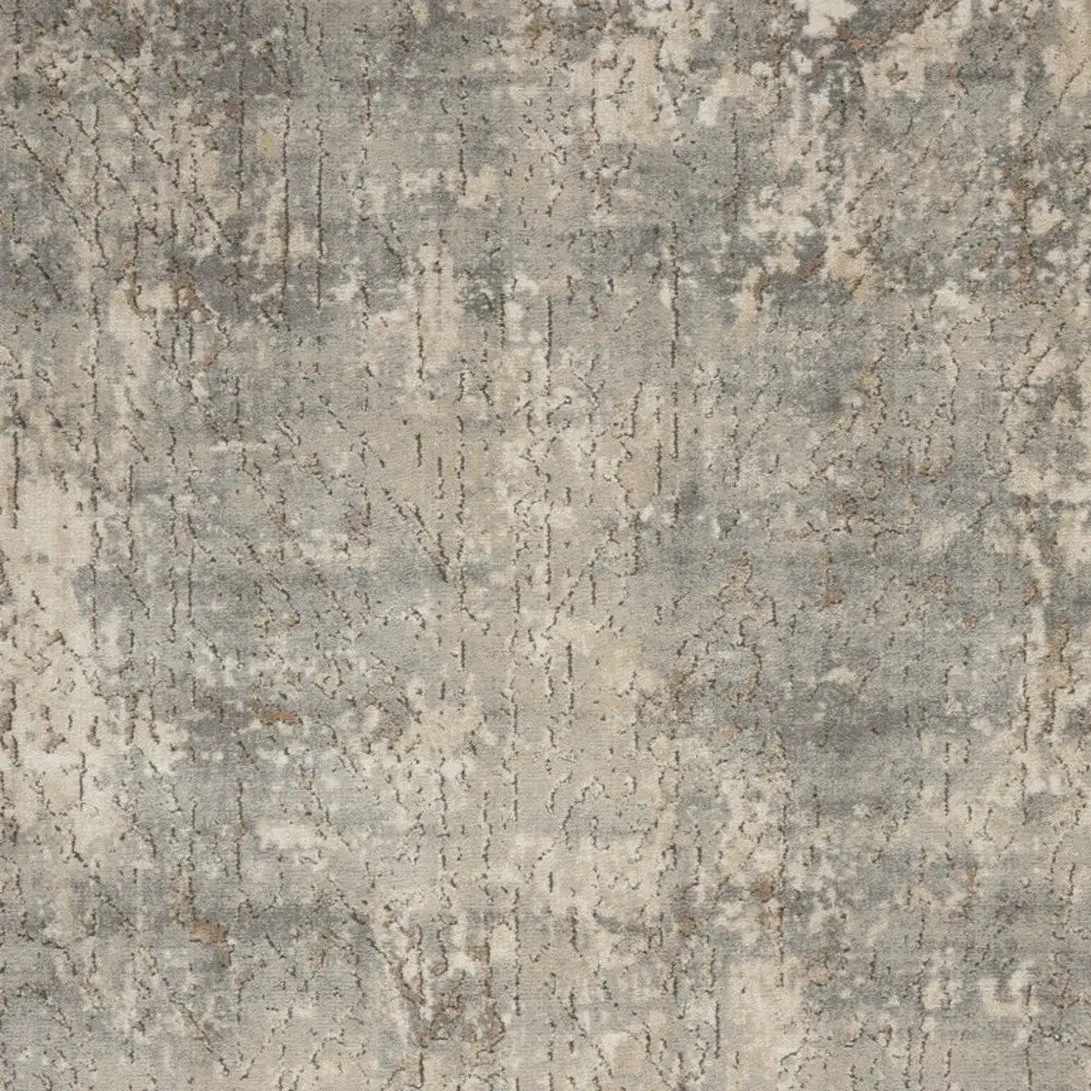 4' X 6' Beige And Grey Abstract Power Loom Non Skid Area Rug - Homeroots - Flyclothing LLC