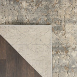 5' X 7' Beige And Grey Abstract Power Loom Non Skid Area Rug - Homeroots - Flyclothing LLC