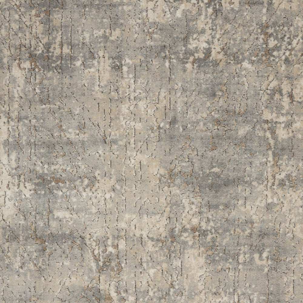 5' X 7' Beige And Grey Abstract Power Loom Non Skid Area Rug - Homeroots - Flyclothing LLC