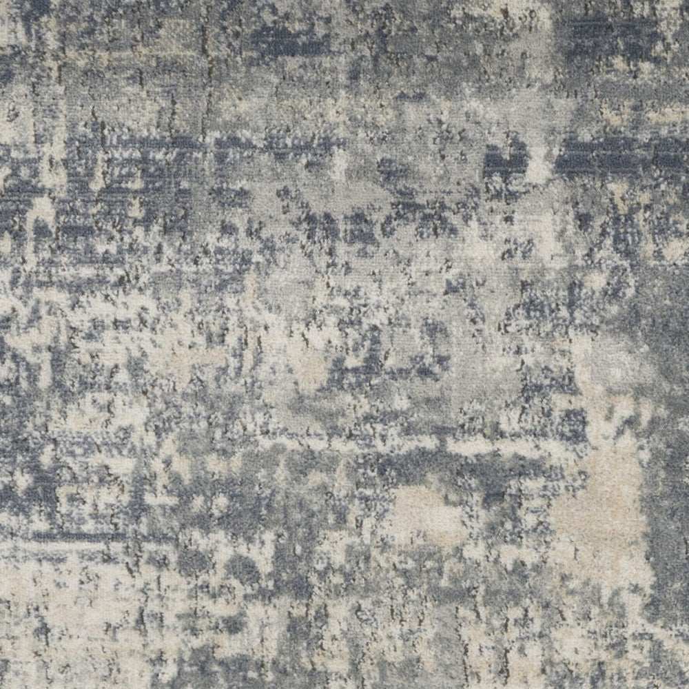 3' X 5' Beige And Grey Abstract Power Loom Non Skid Area Rug - Homeroots - Flyclothing LLC