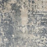 2' X 4' Grey And Beige Abstract Power Loom Non Skid Area Rug - Homeroots - Flyclothing LLC