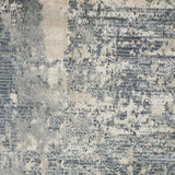 2' X 4' Grey And Beige Abstract Power Loom Non Skid Area Rug - Homeroots - Flyclothing LLC
