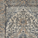 2' X 4' Ivory And Grey Oriental Non Skid Area Rug - Homeroots - Flyclothing LLC