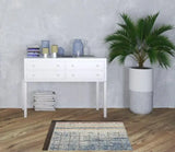 2' X 4' Blue Abstract Power Loom Distressed Non Skid Area Rug - Homeroots - Flyclothing LLC