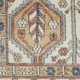 4' X 6' Ivory Southwestern Power Loom Non Skid Area Rug - Homeroots - Flyclothing LLC