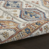 4' X 6' Ivory Southwestern Power Loom Non Skid Area Rug - Homeroots - Flyclothing LLC