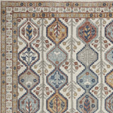 4' X 6' Ivory Southwestern Power Loom Non Skid Area Rug - Homeroots - Flyclothing LLC