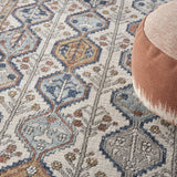 4' X 6' Ivory Southwestern Power Loom Non Skid Area Rug - Homeroots - Flyclothing LLC