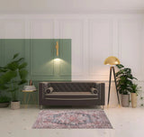 4' X 6' Multicolor Oriental Power Loom Distressed Washable Area Rug - Homeroots - Flyclothing LLC