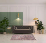 4' X 6' Multicolor Oriental Power Loom Distressed Washable Area Rug - Homeroots - Flyclothing LLC