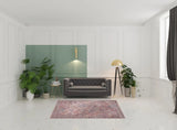 5' X 7' Multicolor Oriental Power Loom Distressed Washable Area Rug - Homeroots - Flyclothing LLC