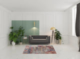 5' X 7' Multicolor Southwestern Power Loom Distressed Washable Area Rug - Homeroots - Flyclothing LLC