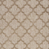 5' X 7' Natural Beige Ikat Indoor Outdoor Area Rug - Homeroots - Flyclothing LLC