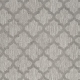 4' X 6' Silver Grey Ikat Indoor Outdoor Area Rug - Homeroots - Flyclothing LLC