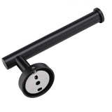 Set of Two Black Stainless Steel Wall Mount Towel Ring and Toilet Paper Holder - Homeroots - Flyclothing LLC