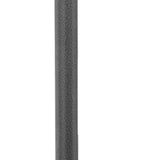 48000 BTU Silver Steel Propane Cylindrical Pole Standing Patio Heater - Homeroots - Flyclothing LLC