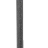 48000 BTU Silver Steel Propane Cylindrical Pole Standing Patio Heater - Homeroots