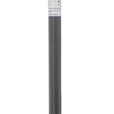 48000 BTU Silver Steel Propane Cylindrical Pole Standing Patio Heater - Homeroots - Flyclothing LLC