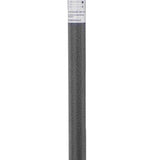 48000 BTU Silver Steel Propane Cylindrical Pole Standing Patio Heater - Homeroots - Flyclothing LLC