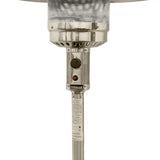 48000 BTU Silver Steel Propane Cylindrical Pole Standing Patio Heater - Homeroots - Flyclothing LLC