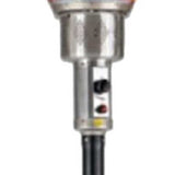 40000 BTU Black Steel Propane Cylindrical Pole Standing Patio Heater - Homeroots - Flyclothing LLC