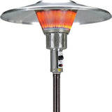 40000 BTU Bronze Steel Propane Cylindrical Pole Standing Patio Heater - Homeroots - Flyclothing LLC