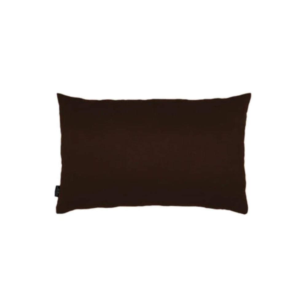 Set Of Two 12" X 20" Brown Zippered Polyester Lumbar Pillow Cover - Homeroots - Flyclothing LLC