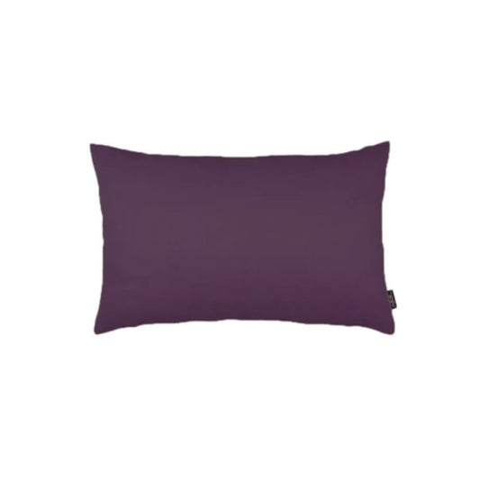 Set Of Two 12" X 20" Purple Polyester Zippered Pillow Cover - Homeroots