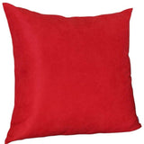 Set Of Two 22" X 22" Red Polyester Zippered Pillow Cover - Homeroots - Flyclothing LLC