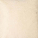 Set Of Two 22" X 22" Beige Polyester Zippered Pillow Cover