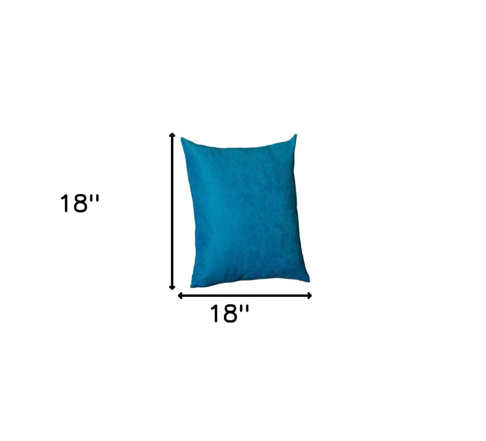 Set Of Four 18" X 18" Tahitian Tide Polyester Zippered Pillow Cover