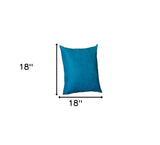 Set Of Four 18" X 18" Tahitian Tide Polyester Zippered Pillow Cover