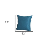 Set Of Four 22" X 22" Tahitian Tide Polyester Zippered Pillow Cover