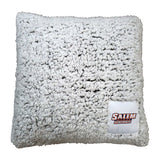 Salem State Frosty Throw Pillow - Logo Brands - Flyclothing LLC