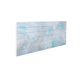 Sea Glass Abstract Unframed Wood Wall Art - Homeroots