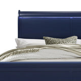 Solid Wood Standard Upholstered Bed - Homeroots - Flyclothing LLC