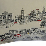 46" White Rome Daylight Skyline Lumbar Decorative Pillow - Homeroots - Flyclothing LLC