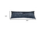 46" Black Sydney Nighttime Skyline Lumbar Decorative Pillow - Homeroots - Flyclothing LLC