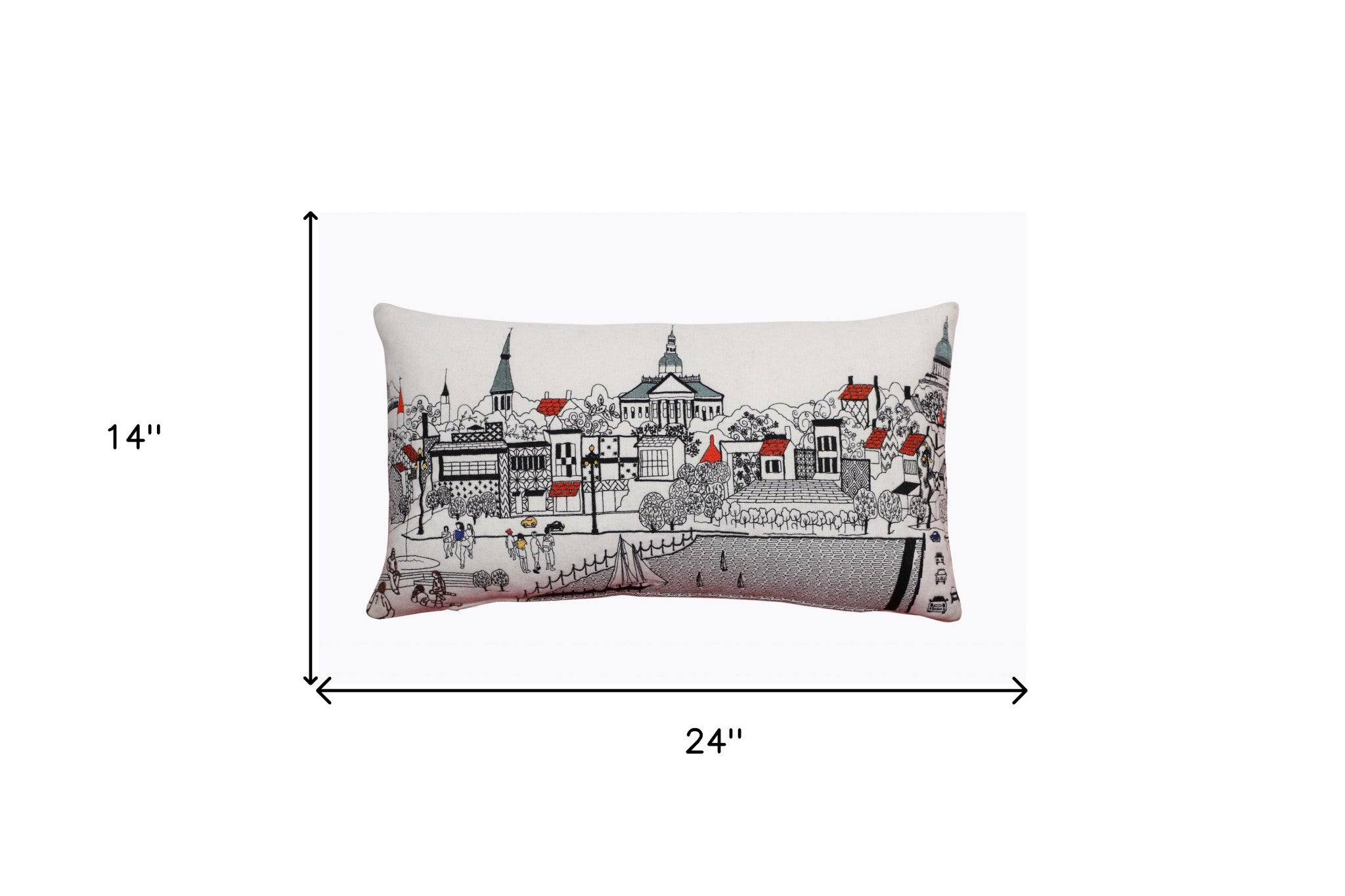 14" X 24" Cream Wool Lumbar Throw Pillow - Homeroots - Flyclothing LLC